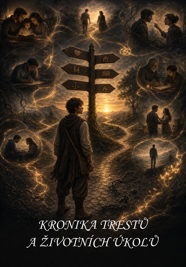 Obálka knihy Kronika trestů a životních úkolů